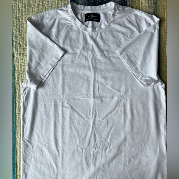 White t shirt 7 for all mankind size M - Picture 2 of 6